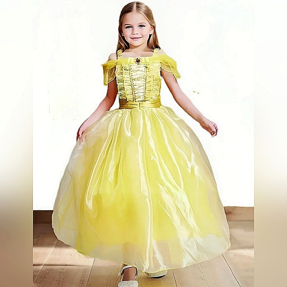 Yellow Princess Dress